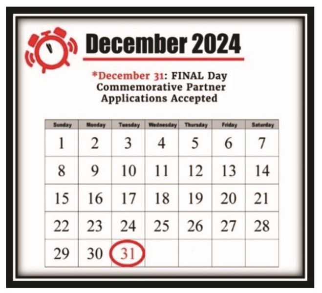 December VWC calendar